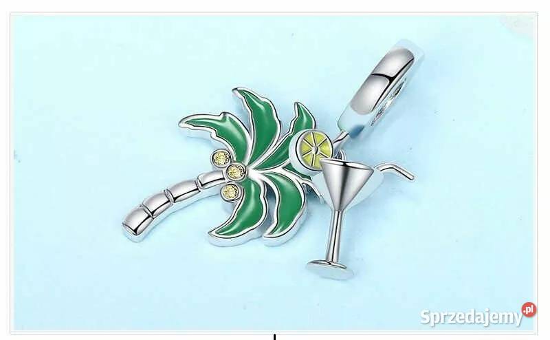Pandora Charm Moments zawieszk kieliszek drink