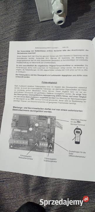 SOLAR SŁONECZNY KONTROLER RÓŻNICOWY CYFROWY PSF Zbąszyń