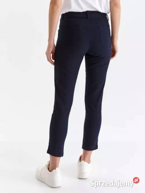 granatowe jeansy rurki Top Secret Olkusz sprzedam