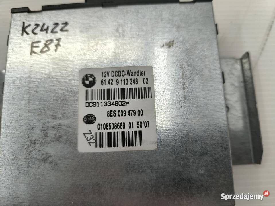 MODUŁ STEROWNIK NAPIĘCIA BMW 1 E87 E81 LIFT 16