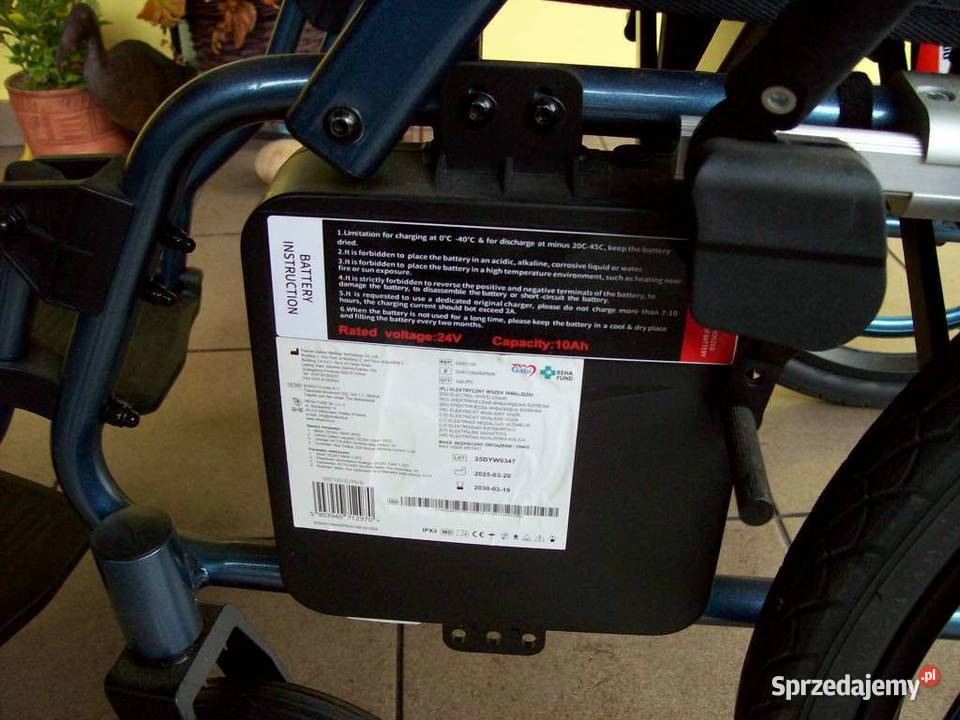 wózek inwalidzki GABI DH01109113022025 Mirosławiec sprzedam