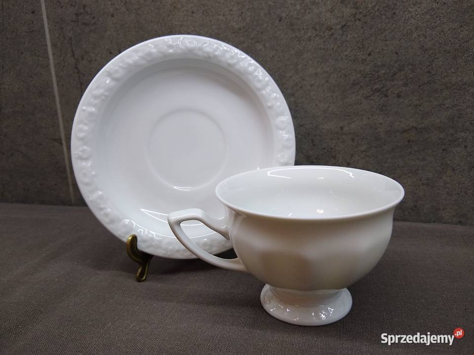 Filiżanka Rosenthal Biała Maria Classic Rose Kalisz