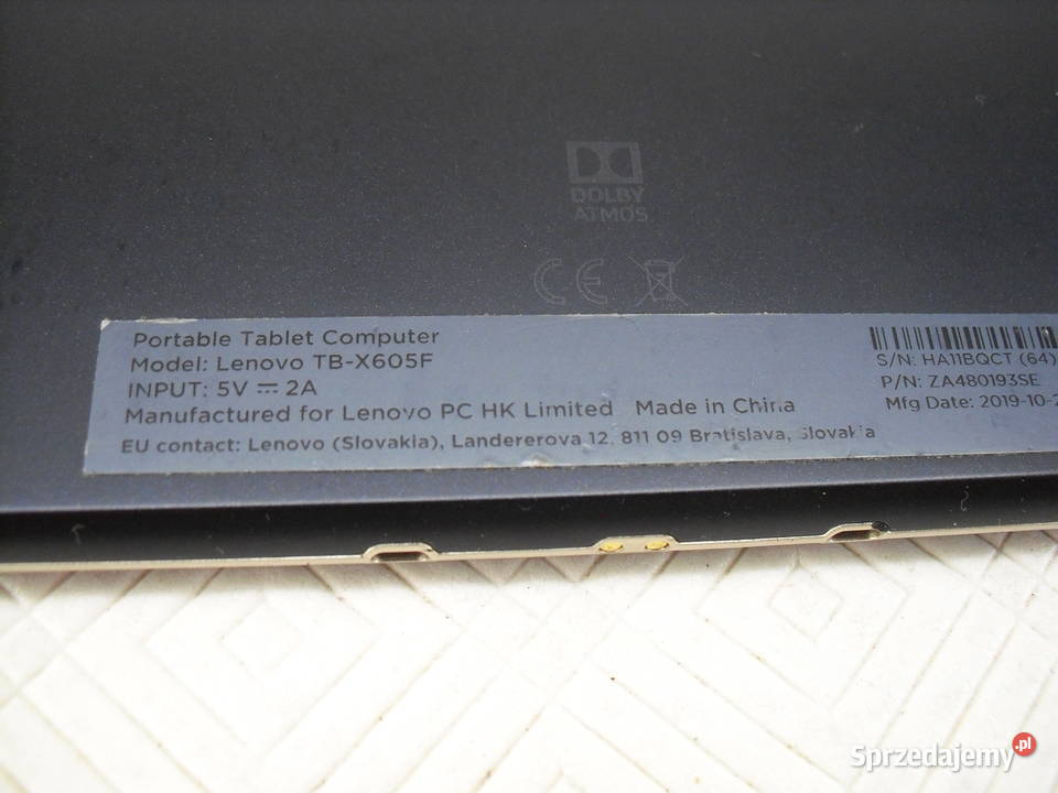 TABLET LENOVO 101 cala TBX605F Bielawa sprzedam