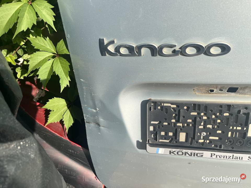 Renault Kangoo II pokrywa klapa bagażnika Gdańsk