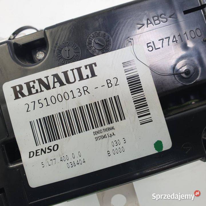 PANEL KLIMATYZACJI RENAULT MASTER III 275100013R Lipno