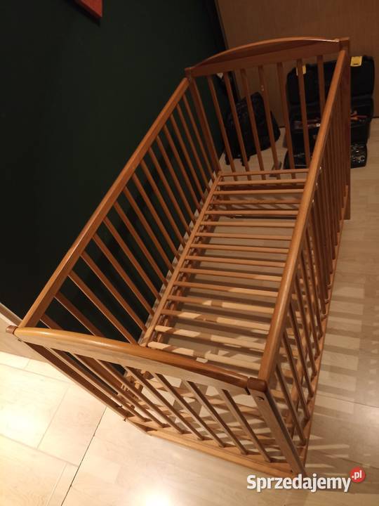 Łóżeczko dziecięce drewniane szuflada dodatkowe Kraków