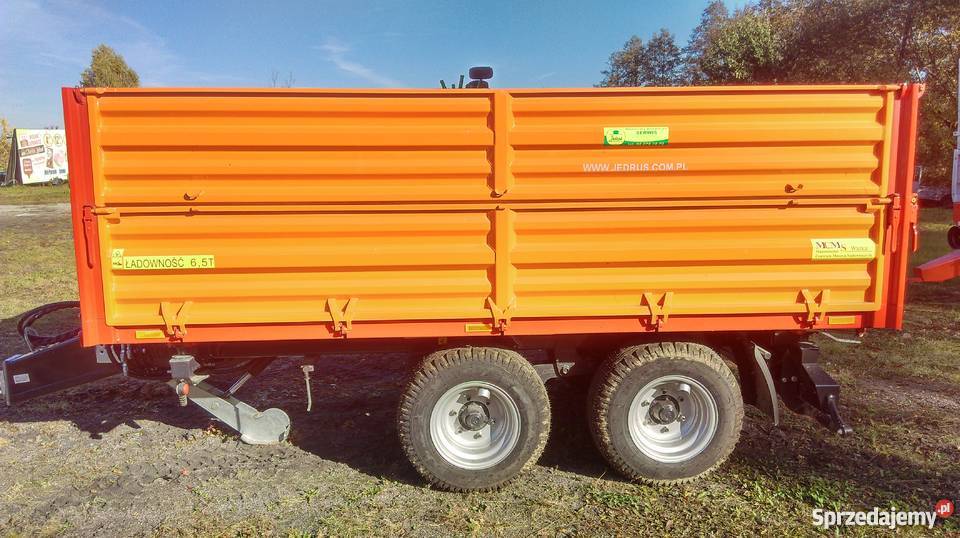 Przyczepa MCMS WARKA 65 T podlaskie Rajgród