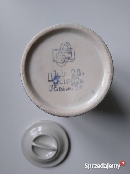 Pojemnik Baryłka Beczka Ceramika z Pokrywką Porcelana i szkło Antyki, Sztuka, Kolekcje Gdańsk