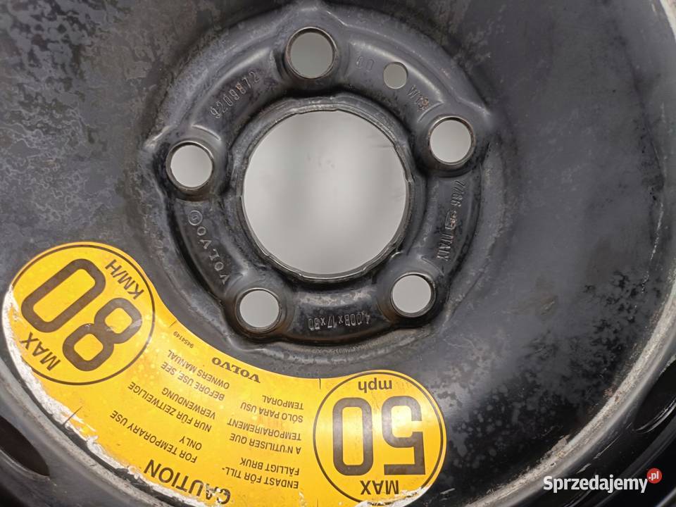 KOŁO DOJAZDOWE 12580 R17 9209872 5x108 lubelskie Chełm sprzedam
