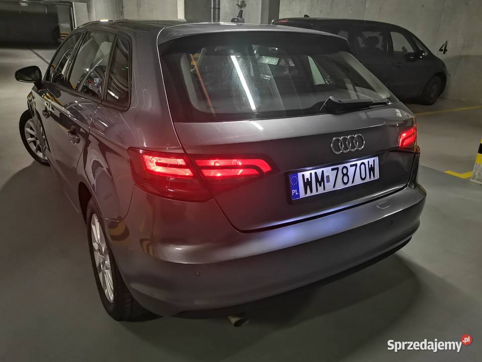 Audi A3 8v sportback prywatnie super stan światła przeciwmgielne Mińsk Mazowiecki sprzedam