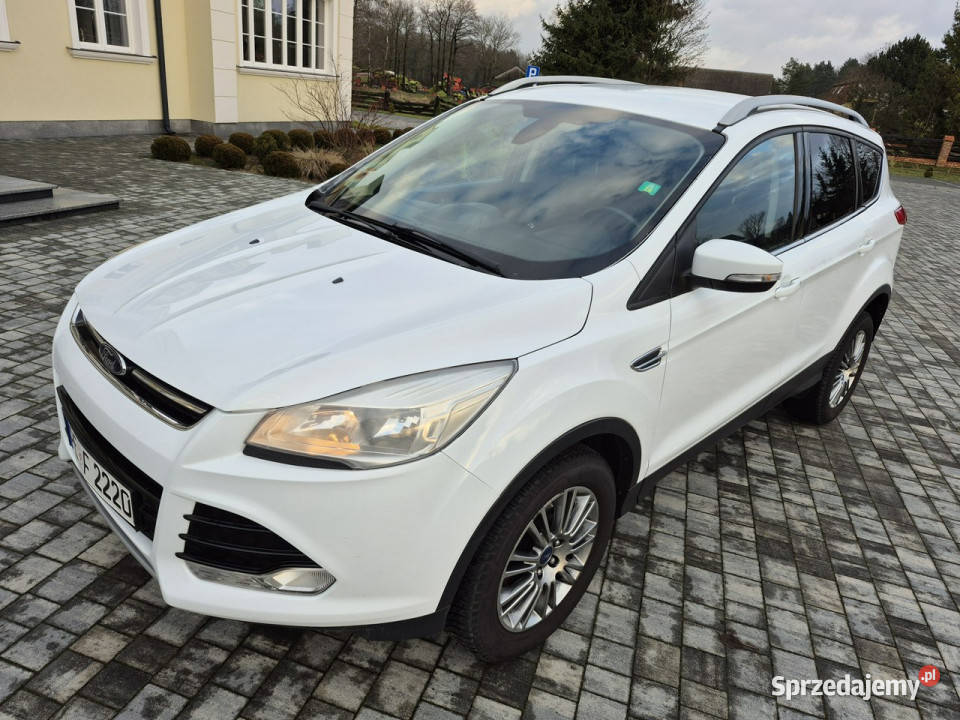 Ford Kuga ledy navi manual 4x4 euro5 140 II 2012 Rok produkcji 2014 Kuga Drelów