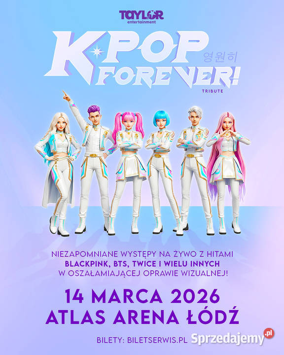 Sprzedam 3 bilety na koncert KPOP FOREVER Łódź Racibórz