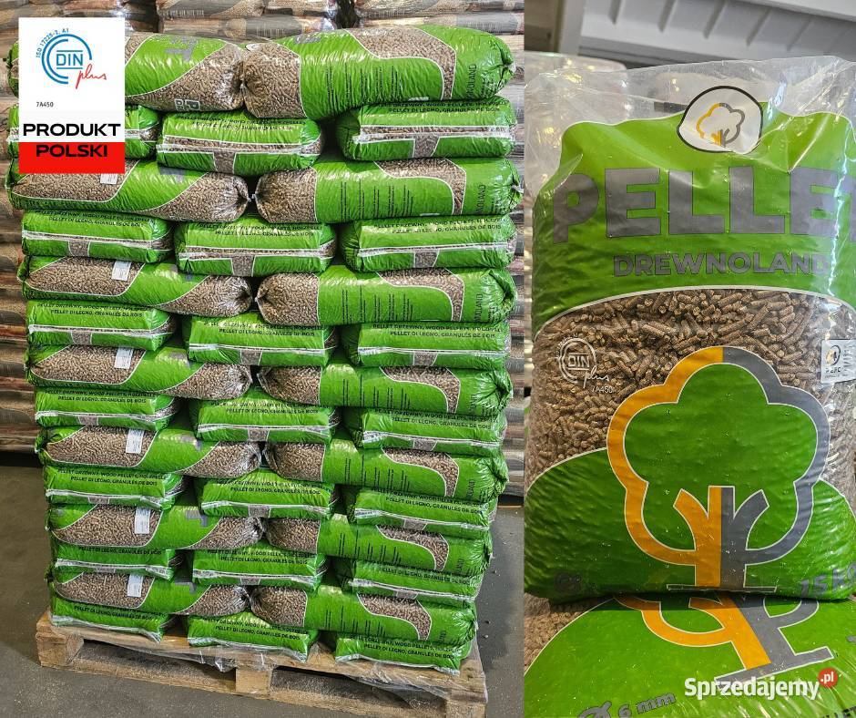 Pellet dębowy 6mm certyfikowany DINplus A1 Mielec