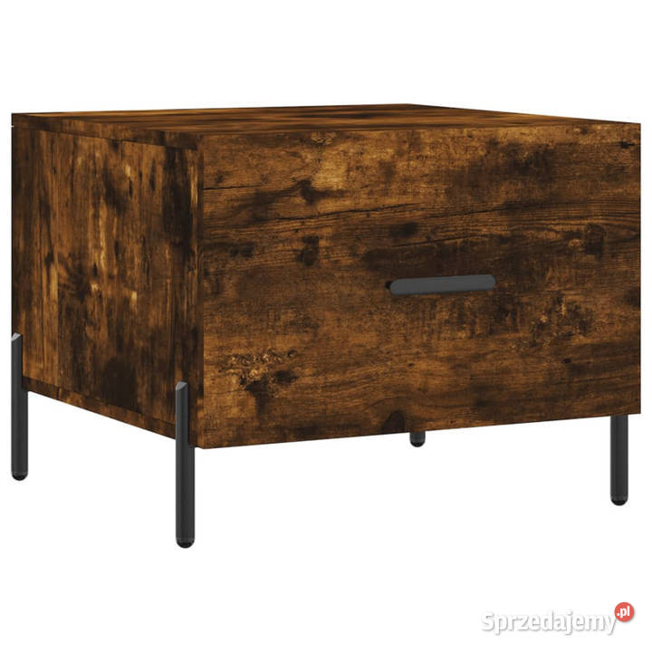 Stolik kawowy przydymiony dąb 50x50x40 WM829422 Warszawa