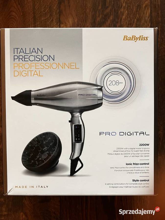 Babyliss 6000E Pro Digital 2200W suszarka do