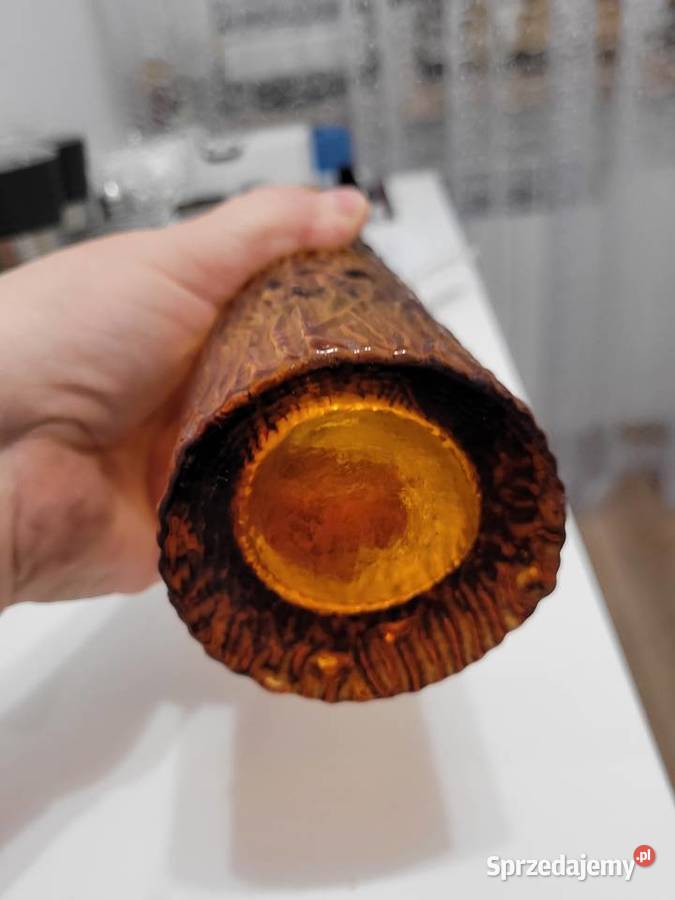 Stare szkło wazon Ciechanowiec