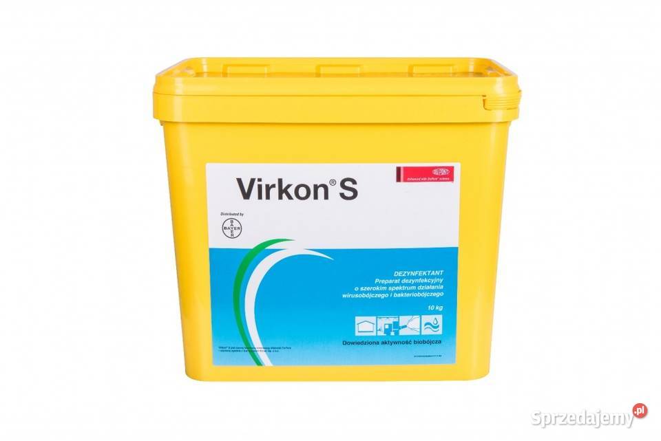 VirkonS środek dezynfekcyjny 10 BIOASEKURACJA kujawsko-pomorskie Bydgoszcz sprzedam