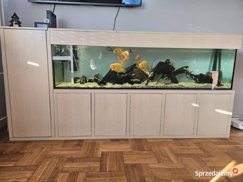 Akwarium 500L 200x50x50 szafka robiony na Szczecin