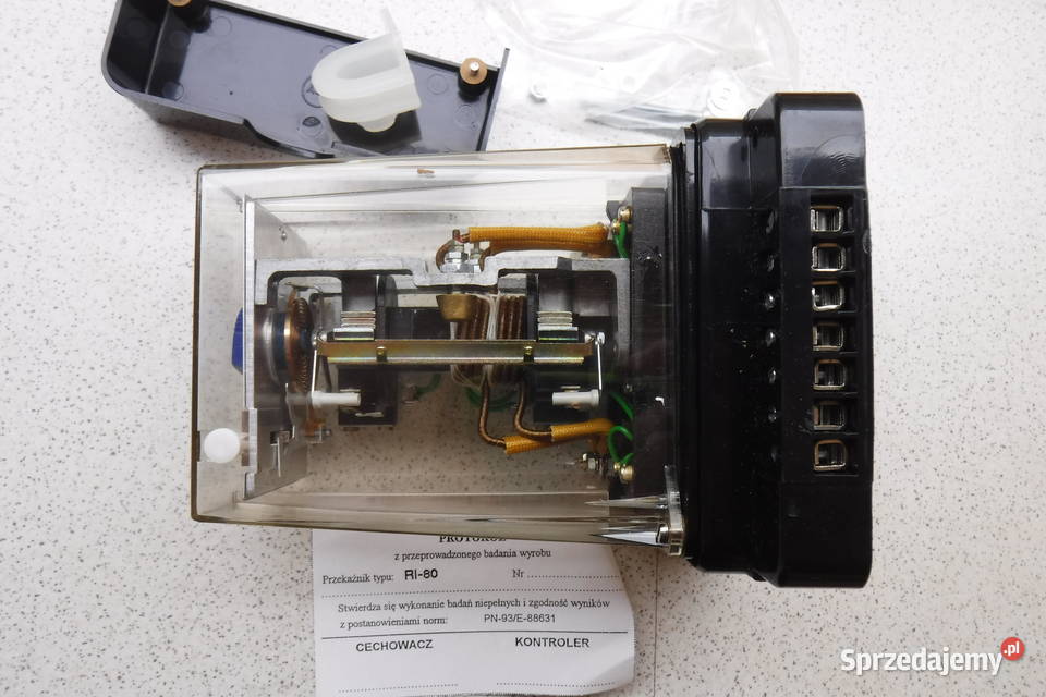 RI80 nastaw 2550A Przekaźnik 220V 50Hz ri80 Otwock