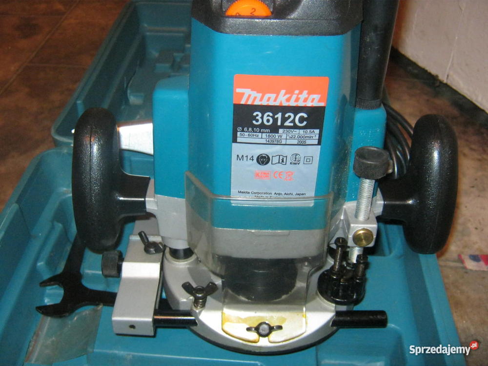 Frezarka Górnowrzecionowa MAKITA 3612C Elektryczne Kargowa