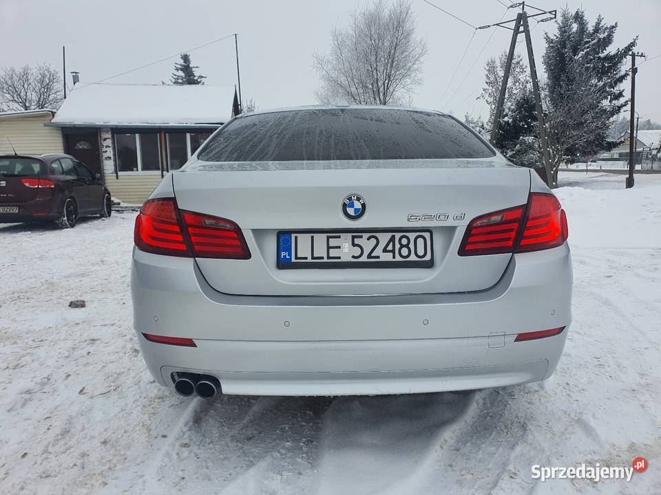 Bmw f 10 automat skóry duża navi zadbany Łęczna