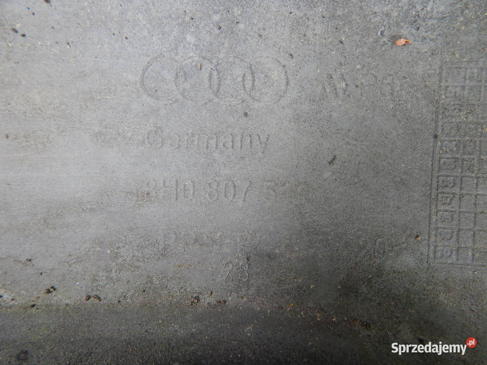 ZDERZAK TYŁ TYLNY AUDI A4 B6 CABRIO 8H0807511 Warszawa