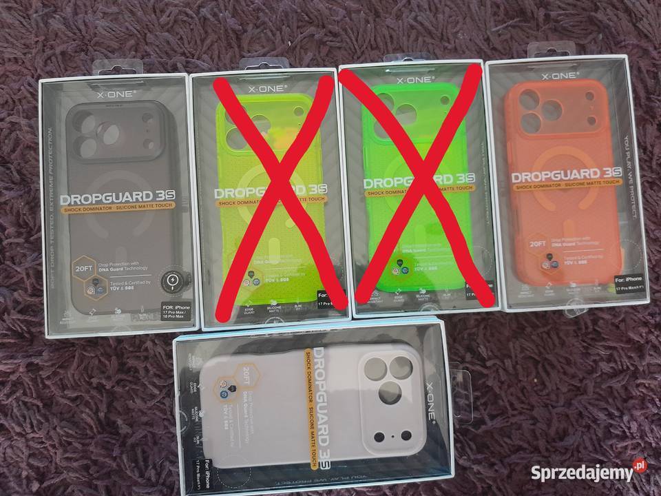 Etui ochronne XONE Dropguard 3S Apple iPhone Pokrowce, futerały i kabury małopolskie