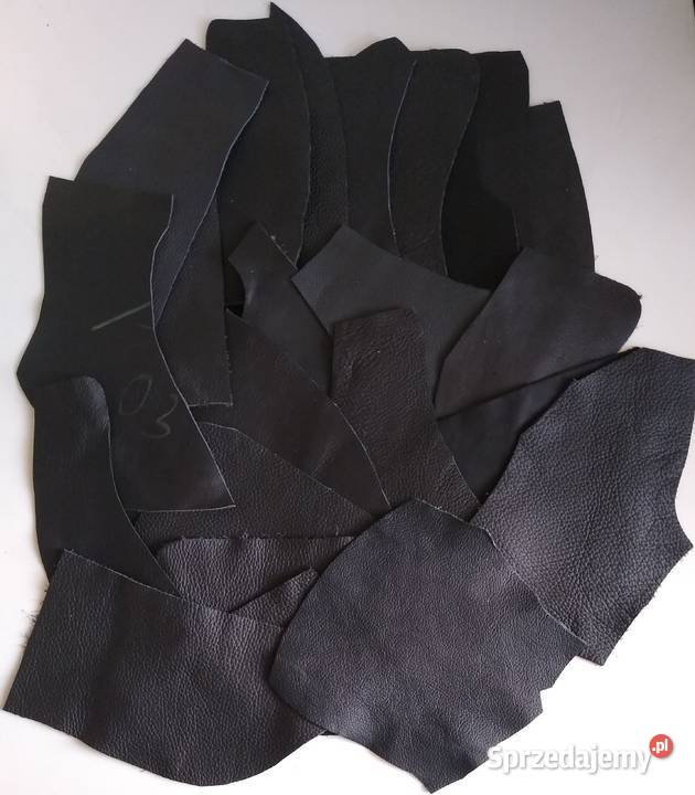 Skóra 750 g Licowa Włoska średnie i małe kawałki