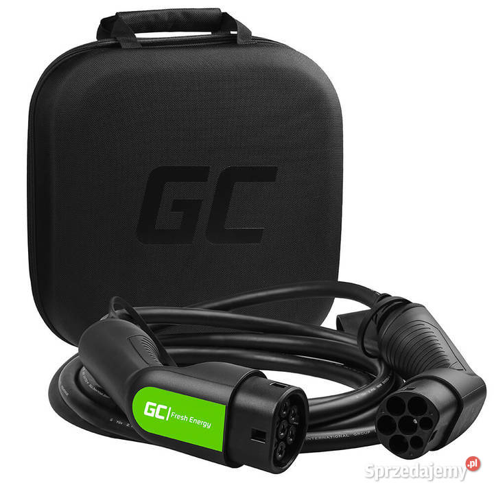 Kabel GC Type 2 72kW 32A 5m do ładowania EV PHEV osobowe Gaszowice