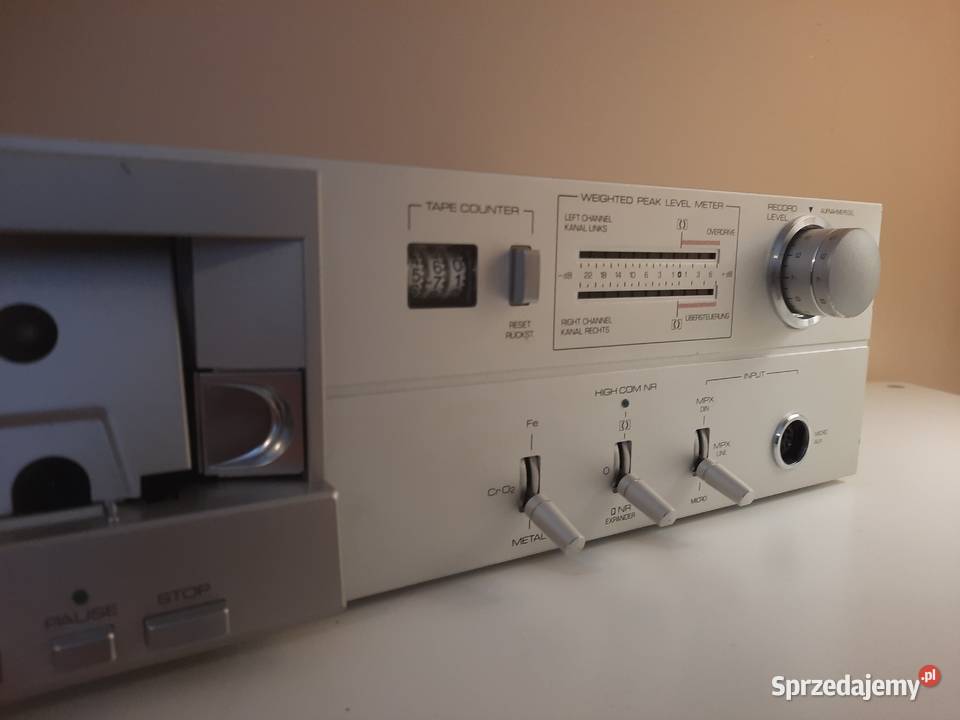 Telefunken RC 100cassette deckUSZKODZONY czytaj Piasek sprzedam