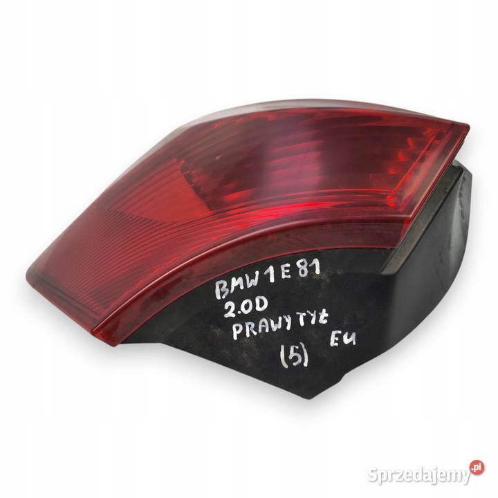 LAMPA PRAWA BMW E81 E87 20042007 tylna tylnia Chełm