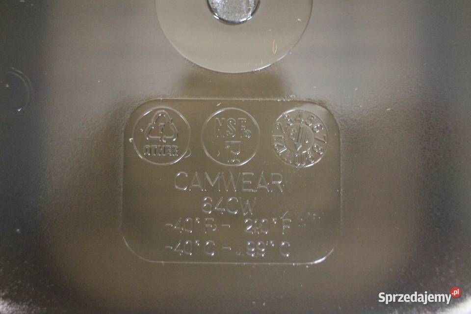 Camwear GN 16 100 mm z poliwęglanu Cambro Góra
