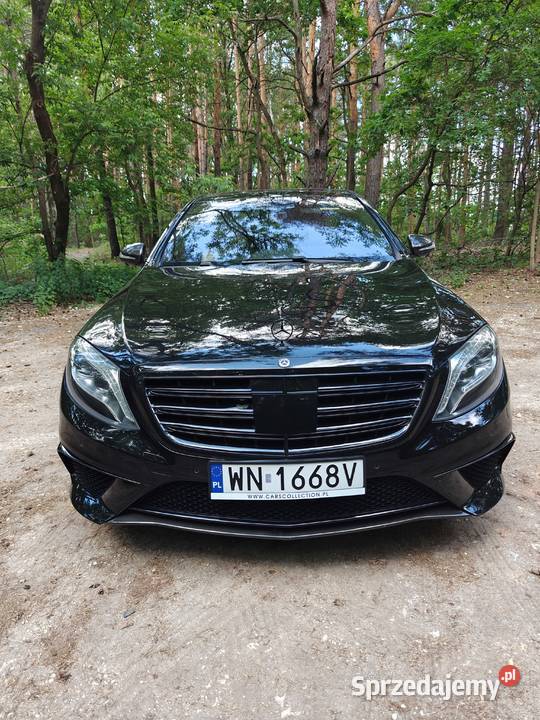 MercedesBenz Klasa S 63 AMG 4Matic czarny Warszawa