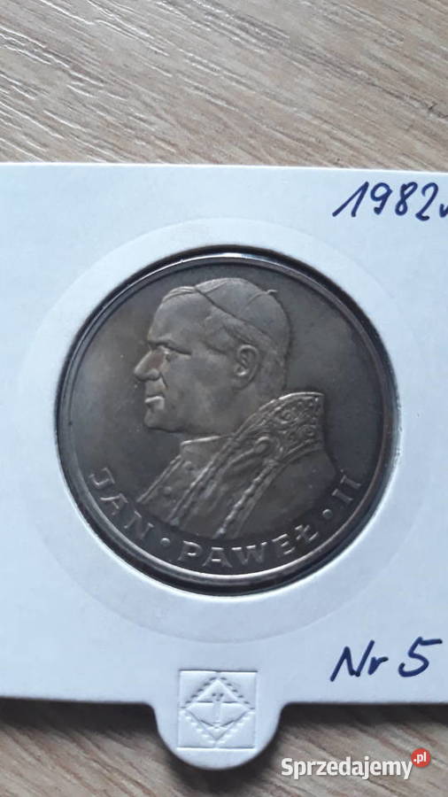 1000 Papież Jan Paweł II 1982 rMennicza 5 Konin