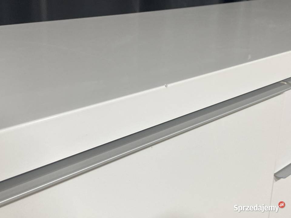 Biała szafka RTV sideboard komoda Budno