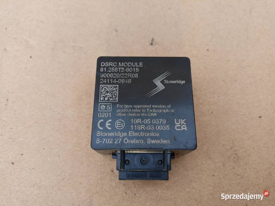STEROWNIK MODUŁ DSRC MAN TG3 TGX TGS 81258126015 Sulechów sprzedam