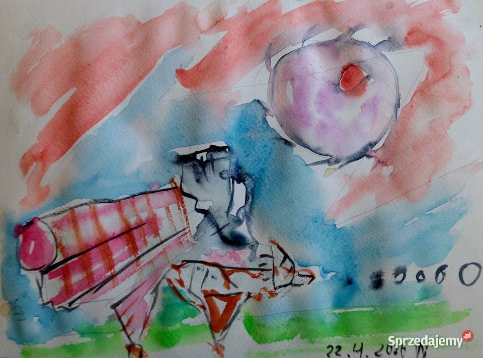 Akwarela zachodniopomorskie Węgorzyno