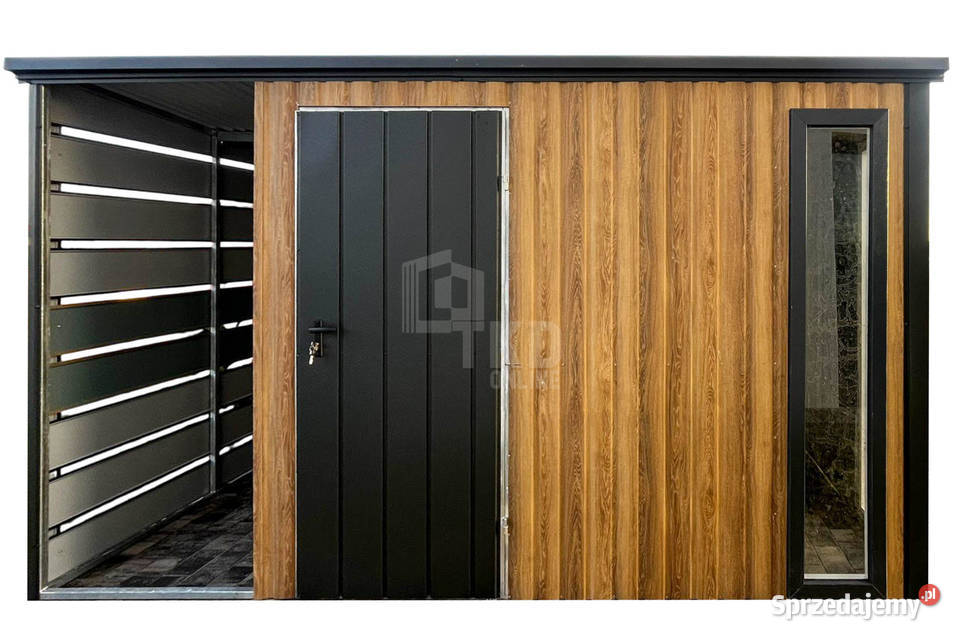 Schowek Domek ogrodowy 3x25m wiata 05m drzwi 2 x Toruń