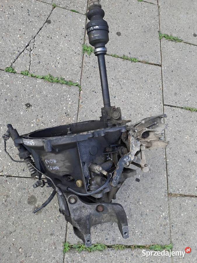 Peugeot 407 16 HDi skrzynia biegów kod 20DM65 śląskie Jastrzębie-Zdrój