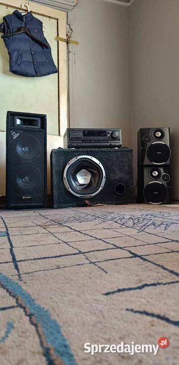 Amplituner technics saex510 z nagłośnieniem Olsztyn