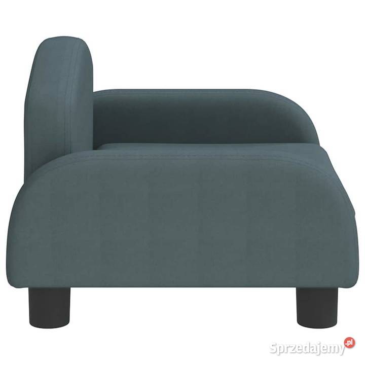 vidaXL Sofa dzieci ciemnoszaraSKU3196370 Warszawa