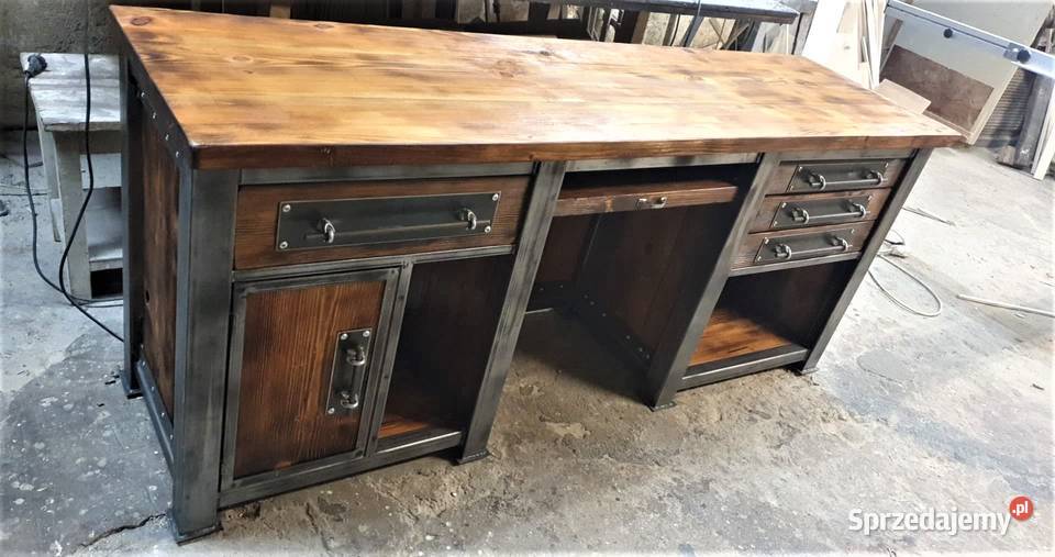 Industrialne Biurko Biurko Loft