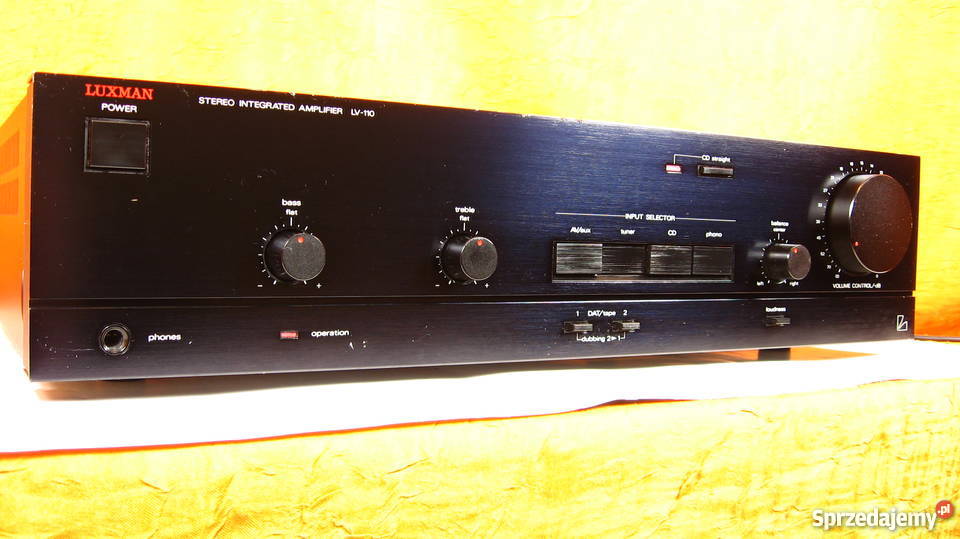 LUXMAN LV110 WZMACNIACZ Amplituner Wieża Kolumny Świebodzice