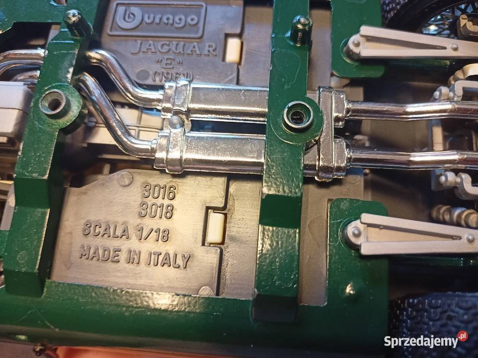 Jaguar E 1961 model metalowy