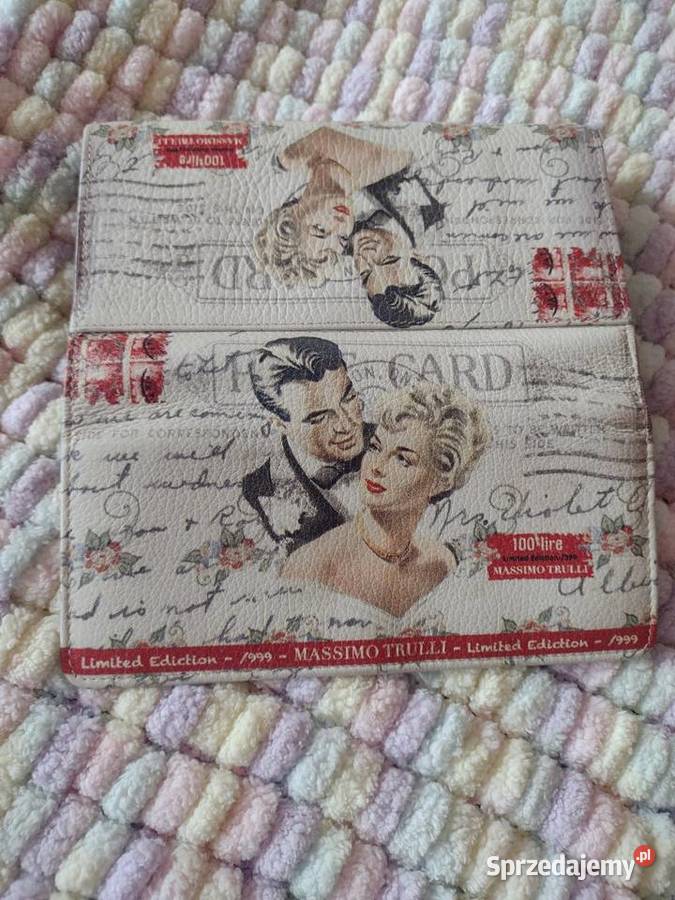 Ekskluzywny duży portfel damski przeminęło z Kraków