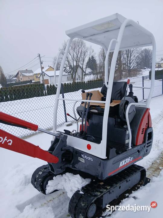 Minikoparka Kubota kx363 15t 16t podkarpackie Grodzisko Górne
