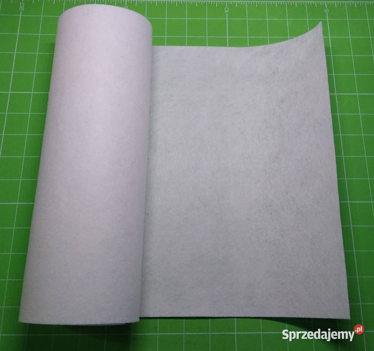 Filc Biały Dekoracyjny 1mm 150gm2 30 x 99 Gdańsk