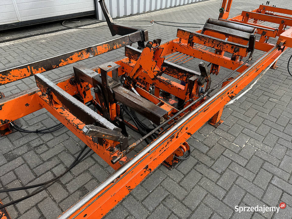 Trak pilarka taśmowa pozioma WIREX typ CZ1 do Sierakowska Huta