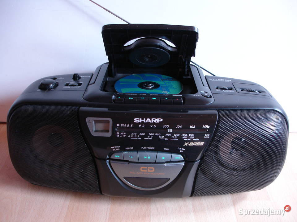 Radiomagnetofon SHARP QTCD50H Zielona Góra