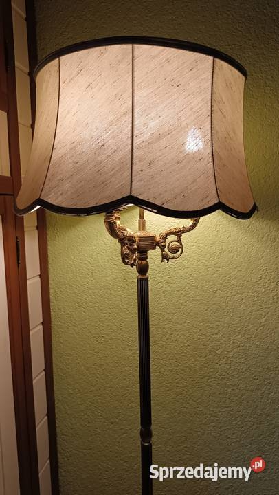 Lampa podłogowa mosiężna Goleniów